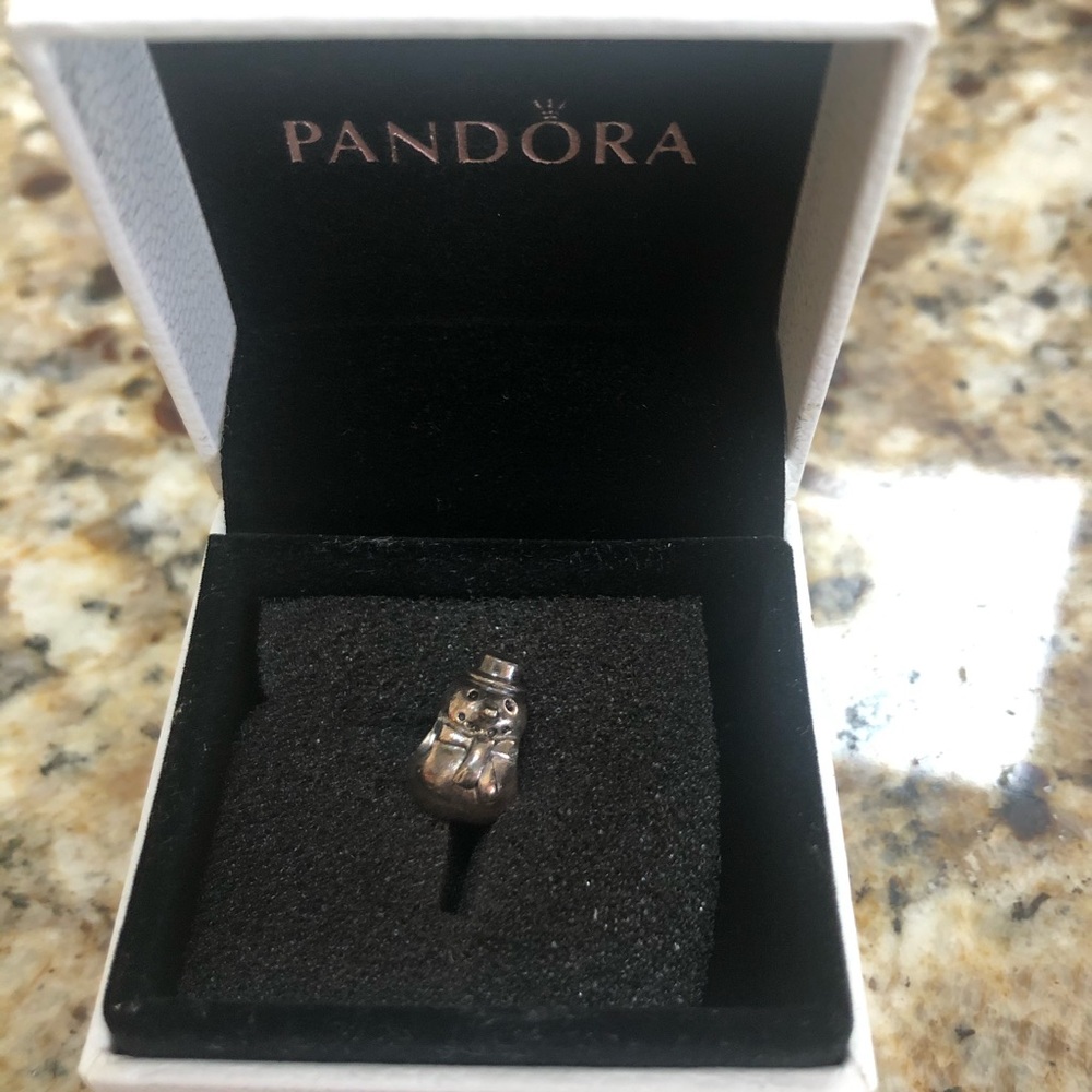 PANDORA Snowman Charm